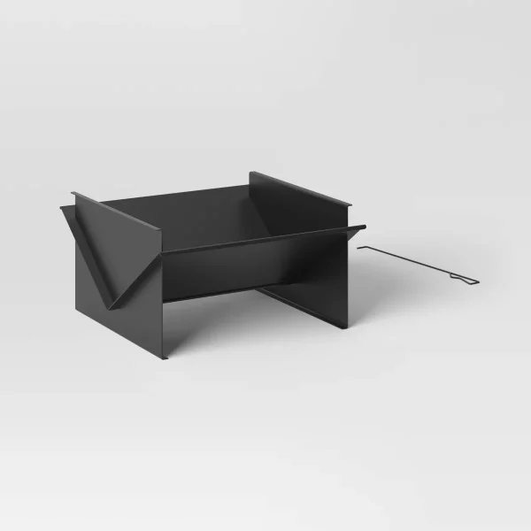 Flat Pack Wood Burning Outdoor Fireplace